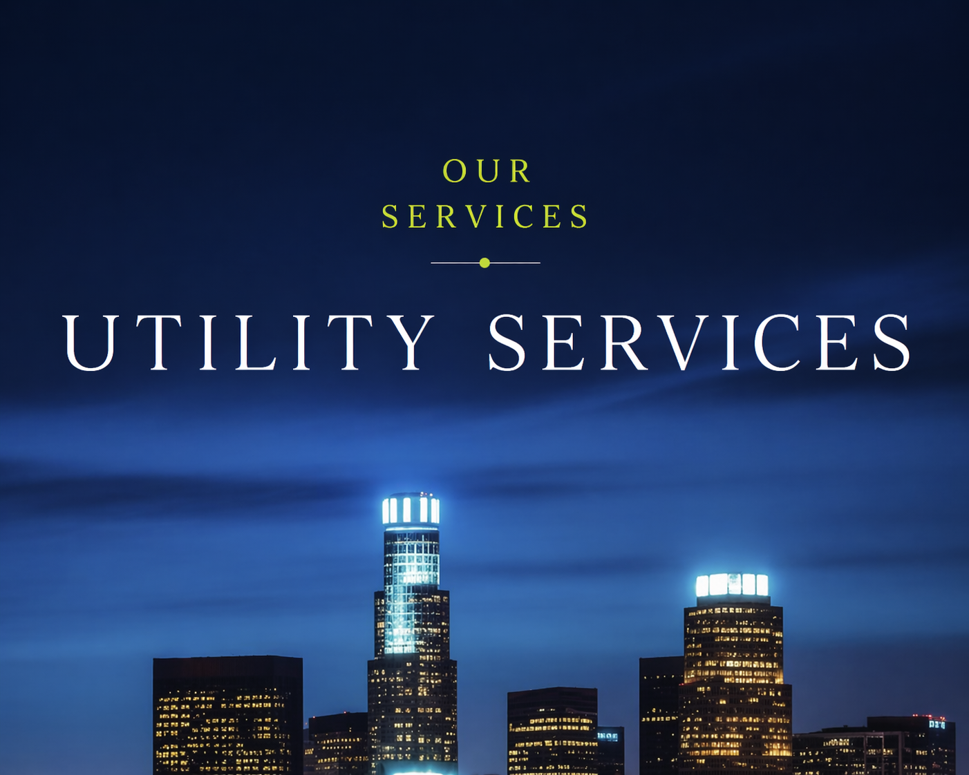 Utility Services